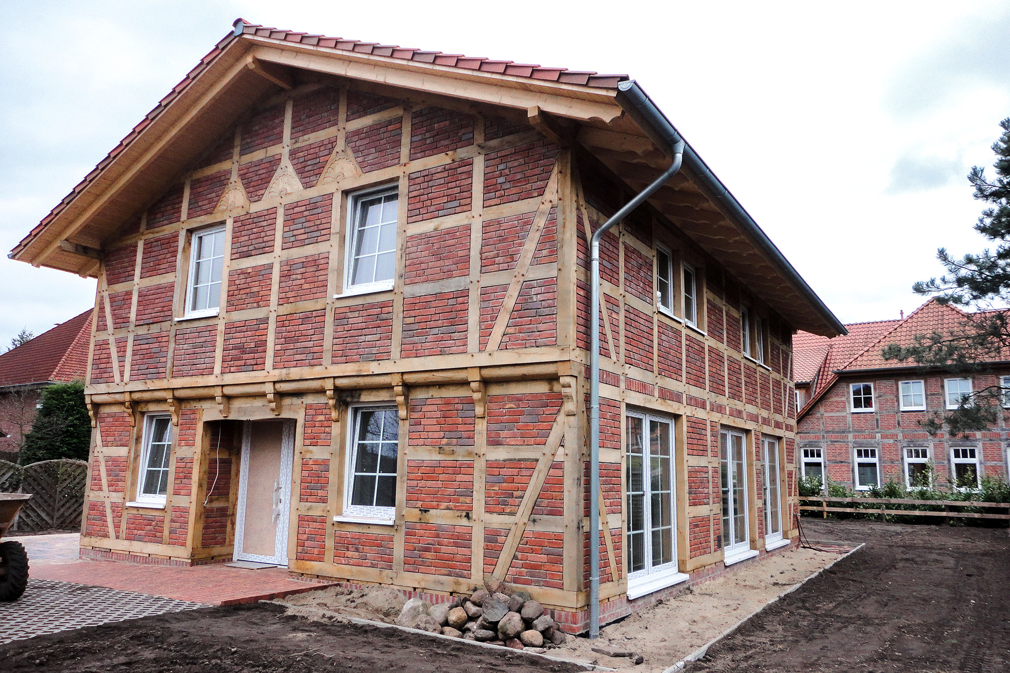 Neubau eines Einfamilienhauses Neubau eines Einfamilienhauses in Uetze